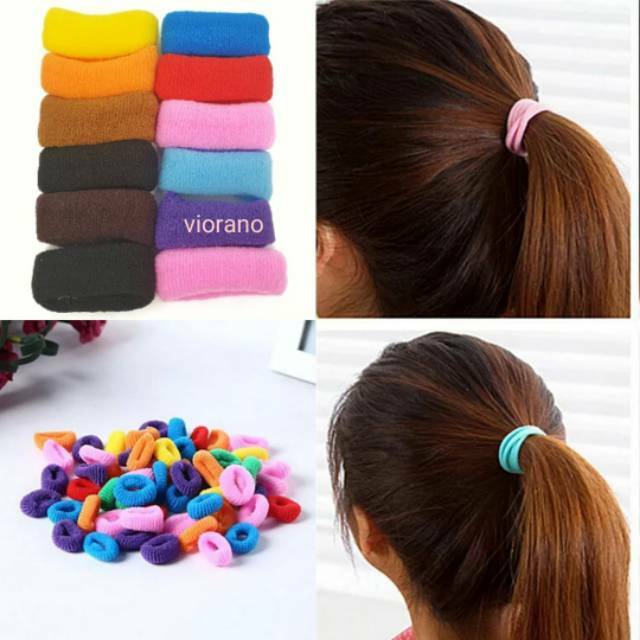 Ikat Rambut Gelang Karet Rambut Donat