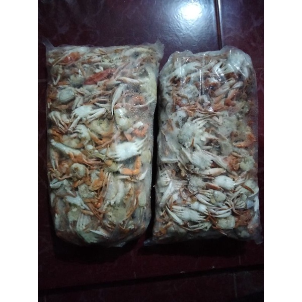 

baby crab kepiting kecil frozen