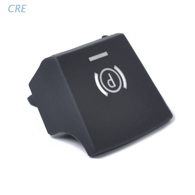 CRE  Car Handbrake Parking Brake P Button Switch Cover For BMW 5 7 F01 F02 F07 F10