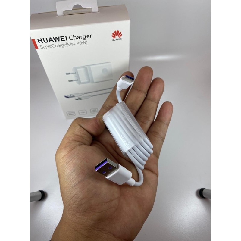 Charger Huawei 40W SuperCharge Type C Original 100%