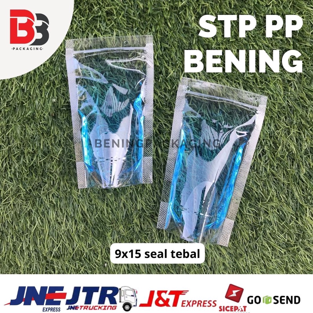 [100 PCS] STANDING POUCH PP 9x15 IMPORT BENING/PLASTIK PP 9x15
