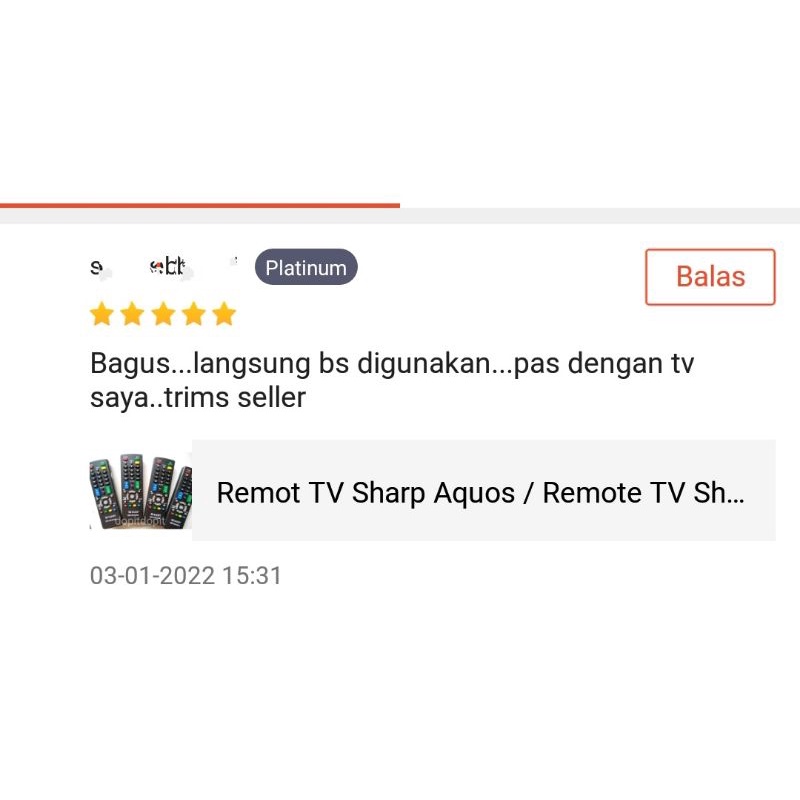 Remot TV Sharp Aquos / Remote TV Sharp LCD &amp; LED Remote TV Siap Pakai Tanpa Setting Remote TV Bagus