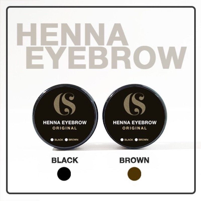 Henna Alis Henna Eyebrow CS Halal