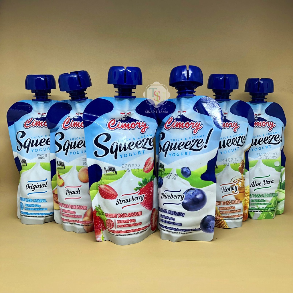 

BACA KETERANGAN - Cimory Squeeze 120 ML / Yogurt Cimory - *** KHUSUS GOSEND / GRAB