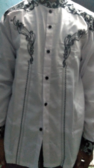 New Arrival Distro Batik Pria Bordir Sogan Hrb026 Batikaf Notoarto Batik Ipnu-ippnu Hem Pria Bel