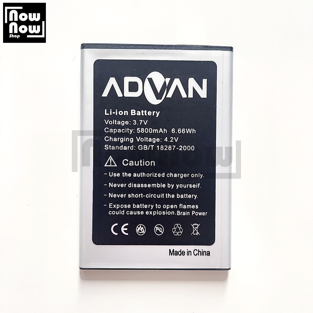 Baterai Advan S6 / S6 Full View i55D Original Double Power Batre Batrai Battery HP