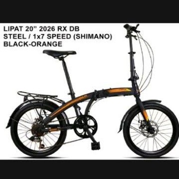 Sepeda lipat 20 Exotic 2026 RX DB 7 speed SHIMANO