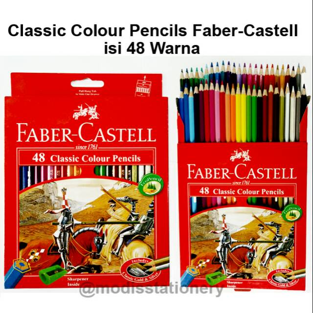 

Cat pensil warna 48 Faber castell