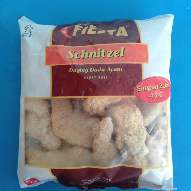 

Schnitzel Daging Dada Ayam Fiesta 500 gram