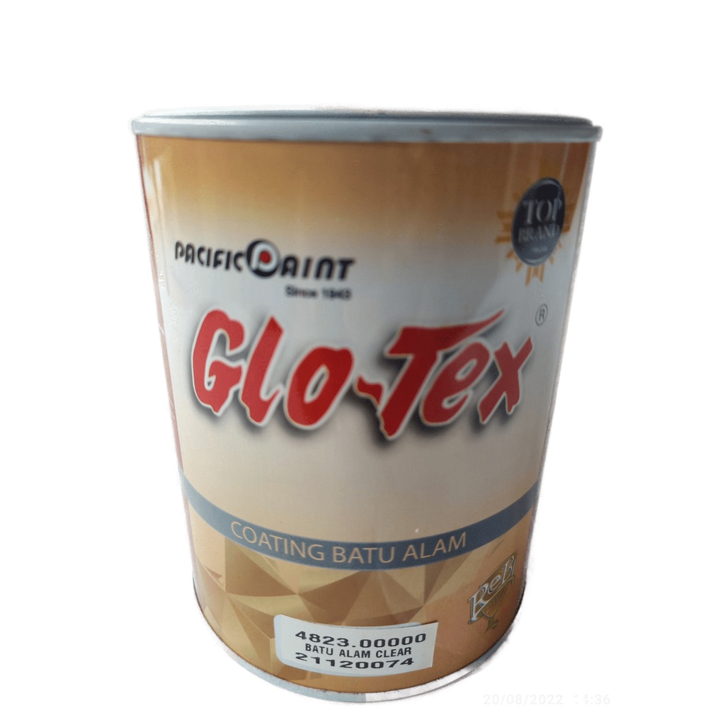 Coating Batu Alam Gloss (Transparan)