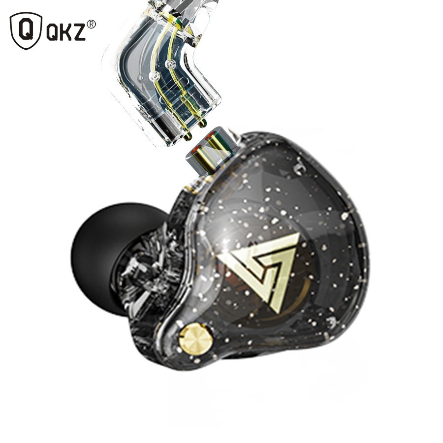 Qkz AK6 PRO Earphone In ear HiFi Fever Subwoofer Dengan Kabel Mic Bisa Dilepas Untuk CK6 SK6