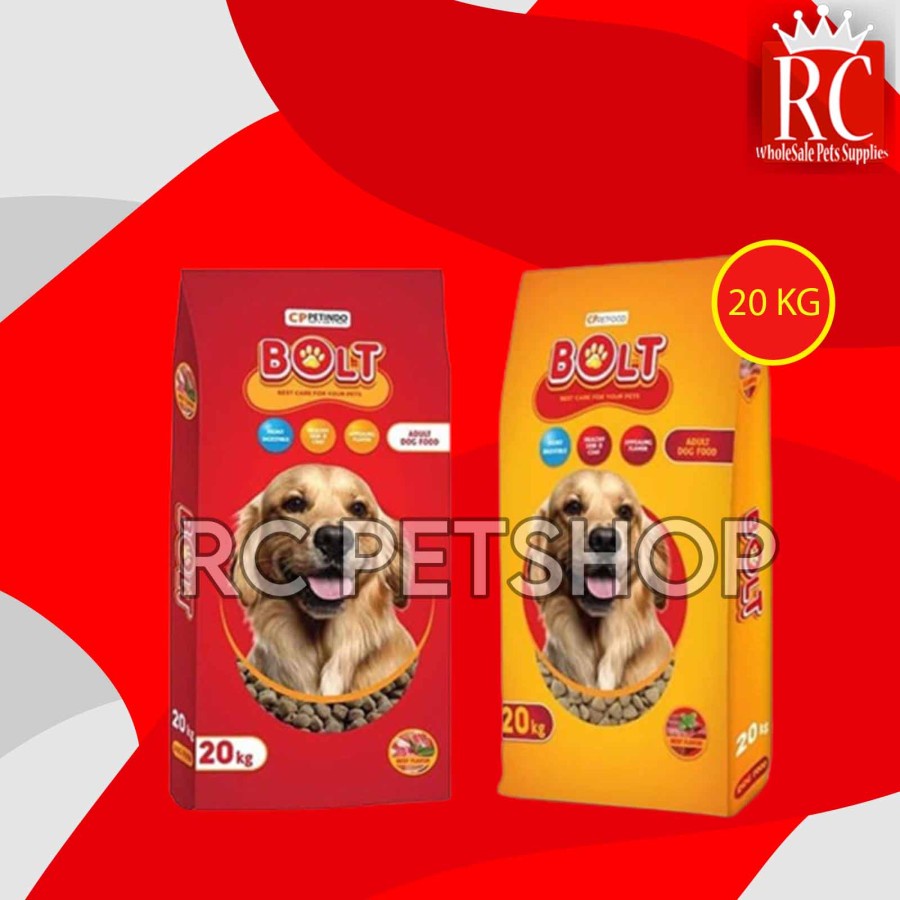 Bolt Dog Dry Food Adult Makanan kering Anjing Dewasa 20KG