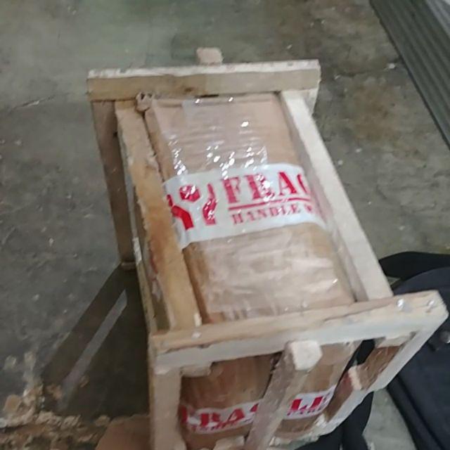 Pajangan Keramik Allah & Muhammad Diamond Gold Apel 2pc T:21cm Bb767