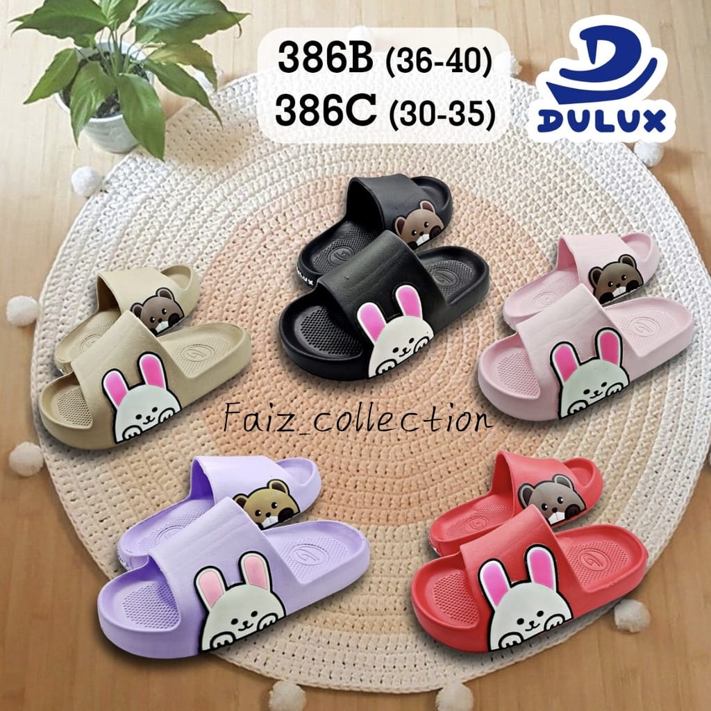 Dulux 386 Sandal Murah Cewe Dulux Selop Bts  Karakter Boneka Termurah