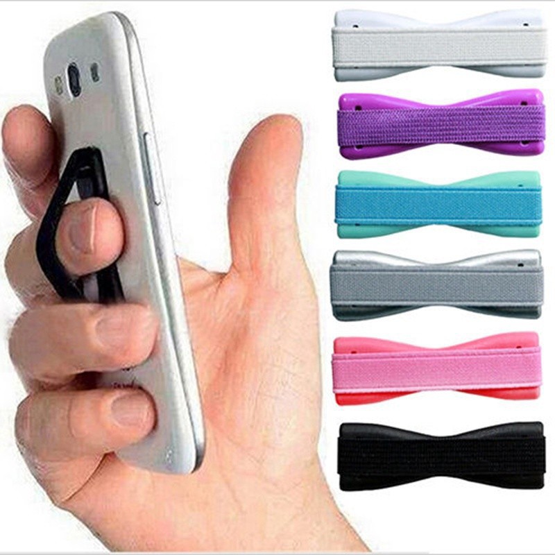 【COD Tangding】1Pc Stand Holder Handphone Anti Slip Bahan Plastik