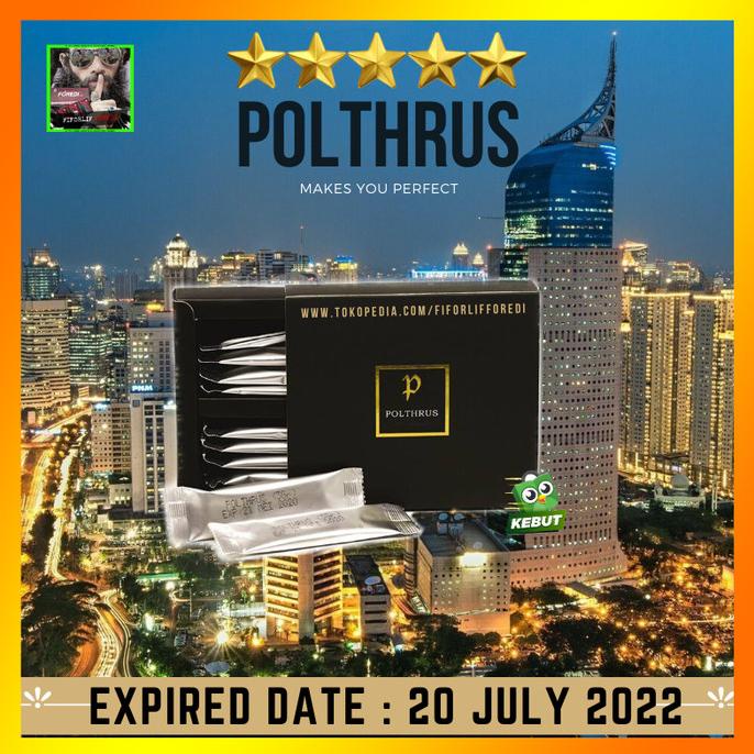 ORIGINAL POLTHRUS Supplemen pria dewasa vitalitas obat | kuat herbal tahan lama Asli