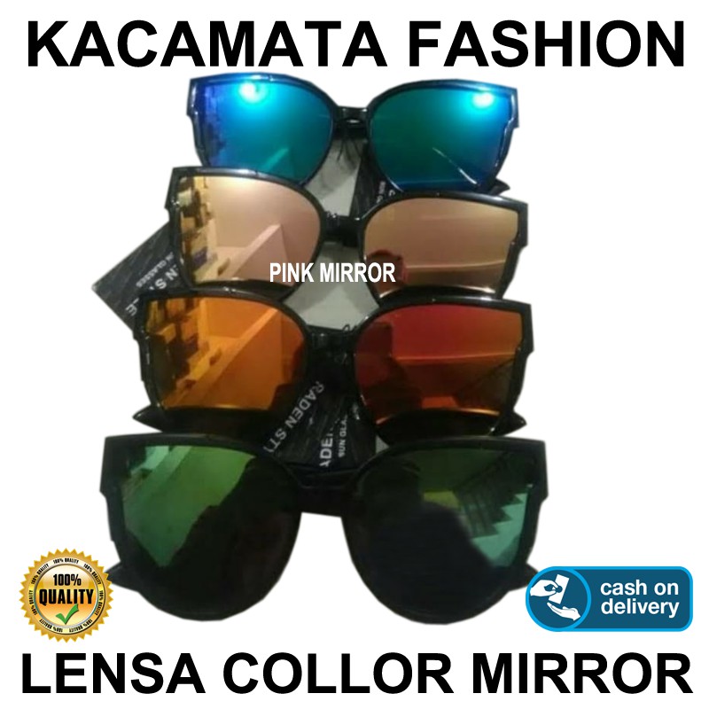 Kacamata Hitam Fashion Kacamata Anti UV Sunglasses Unisex Kacamata Fashion Kacamata Pria Wanita