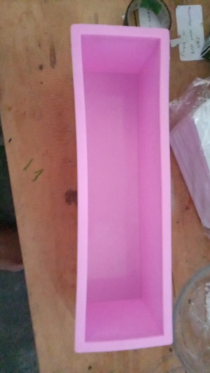 Cetakan Sabun Bentuk Persegi Panjang Bahan Silikon