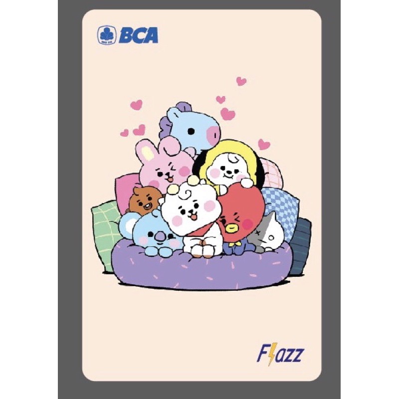 KPOP BTS BT21 SVT TXT Seventeen NCT Treasure Blackpink New Jeans TWICE dll. Emoney Flazz Brizzi Tapc