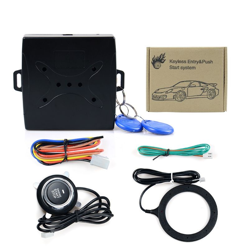 ALARM MOBIL ANTI MALING Push Start System Keyless Entry RFID