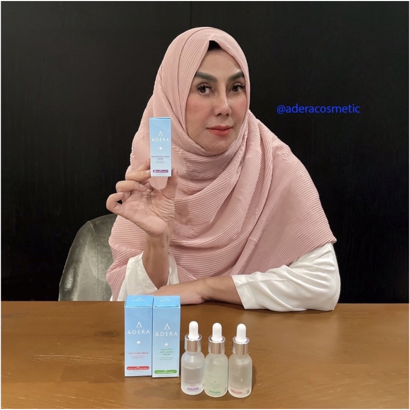 Adera Serum Wajah Glowing Putih Bersih Bebas Jerawat Kusam Flek Bintik Hitam Terdaftar BPOM