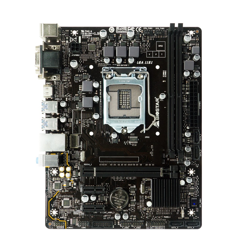 BIOSTAR Motherboard B360MHD PRO LGA1151 Intel B360 DDR4