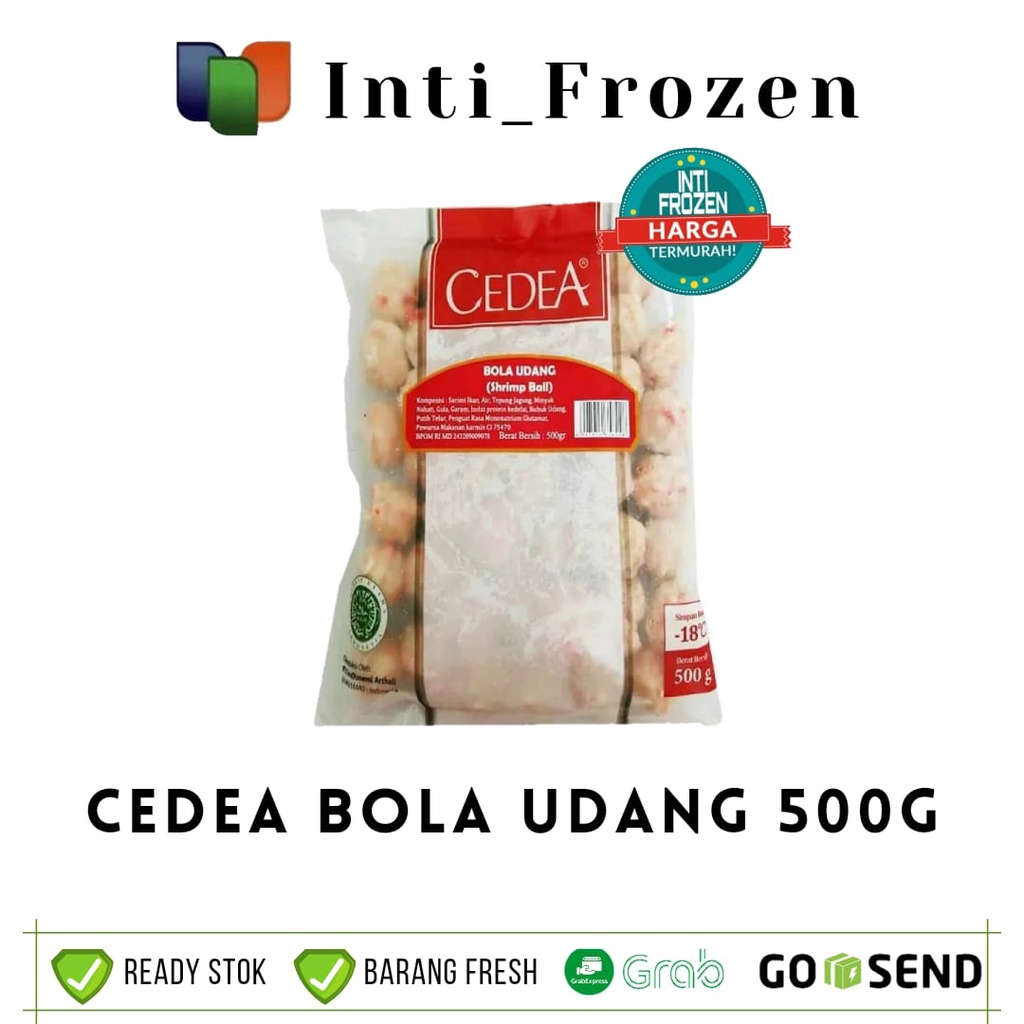 

Cedea Srimp Ball (bola udang) 500gr