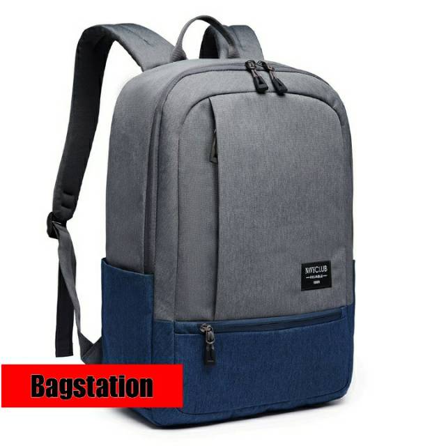 TAS RANSEL LAPTOP BACKPACK NAVY CLUB ORIGINAL TAS RANSEL SEKOLAH TAS KULIAH TAS KERJA