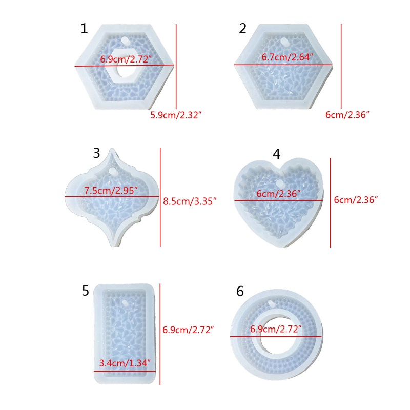 Siy Cetakan Resin Epoksi Bahan Silikon Untuk Kerajinan Tangan Diy