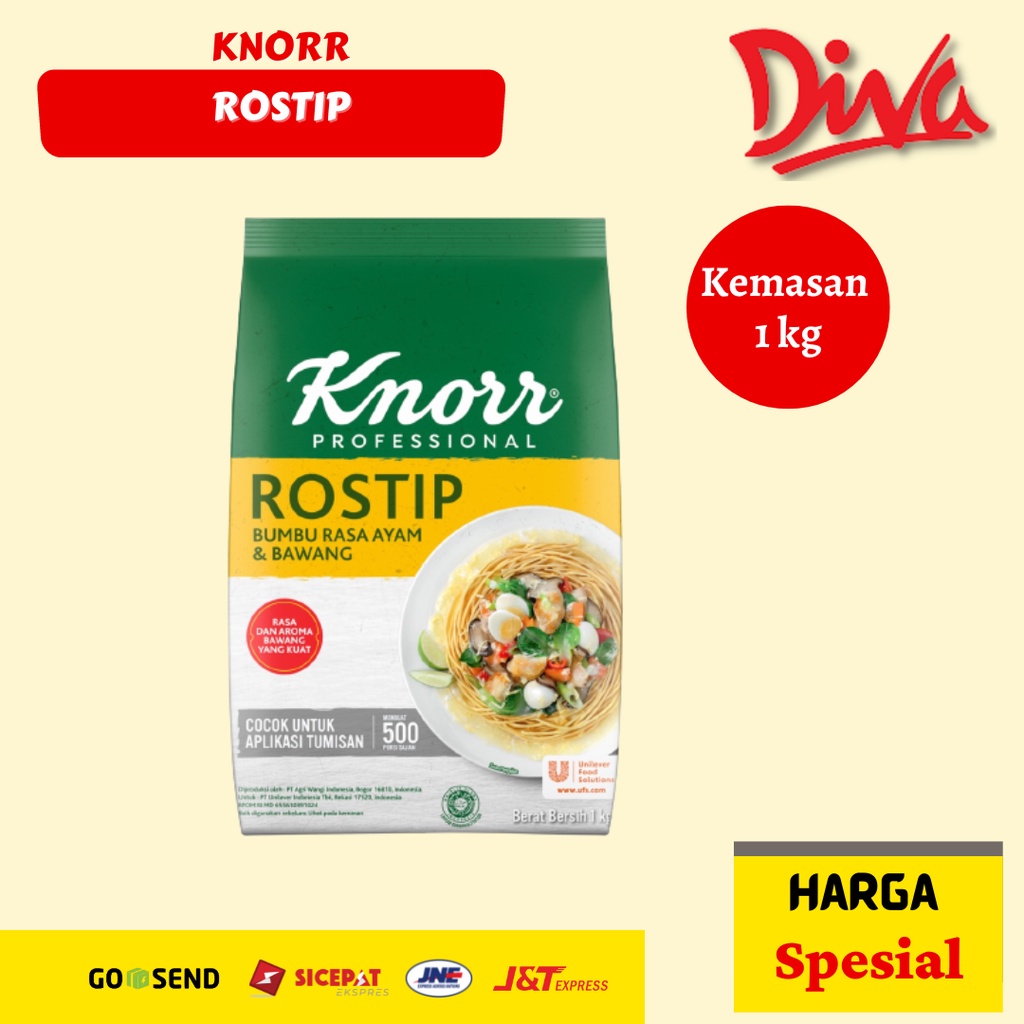 

Knorr Rostip Powder/ Bumbu Rasa Ayam Bawang [1 kg]