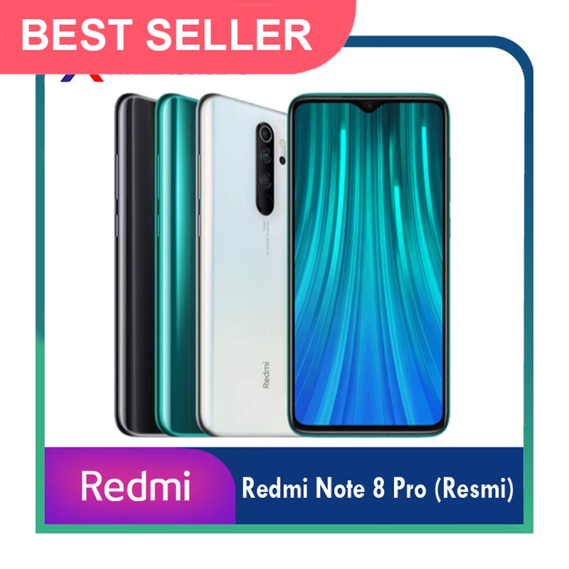 PROMO Xiaomi Redmi Note 8 Pro 8pro 6/128 Ram 6gb Rom 128gb Garansi Resmi TAM - Biru TERMURAH