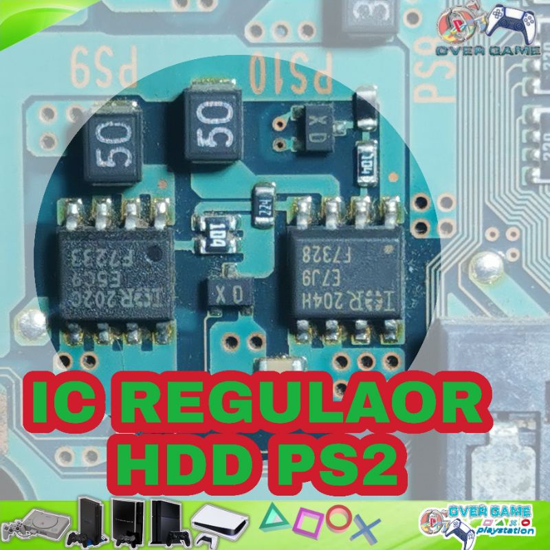 IC REGULATOR HDD PS2 SERY 1/3/5