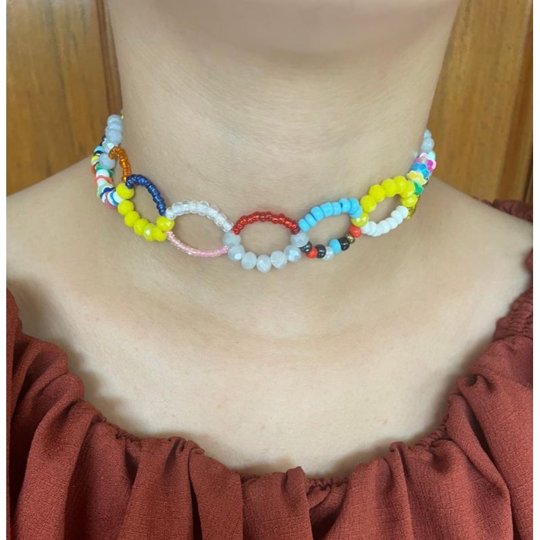 Kate Multi Color Choker