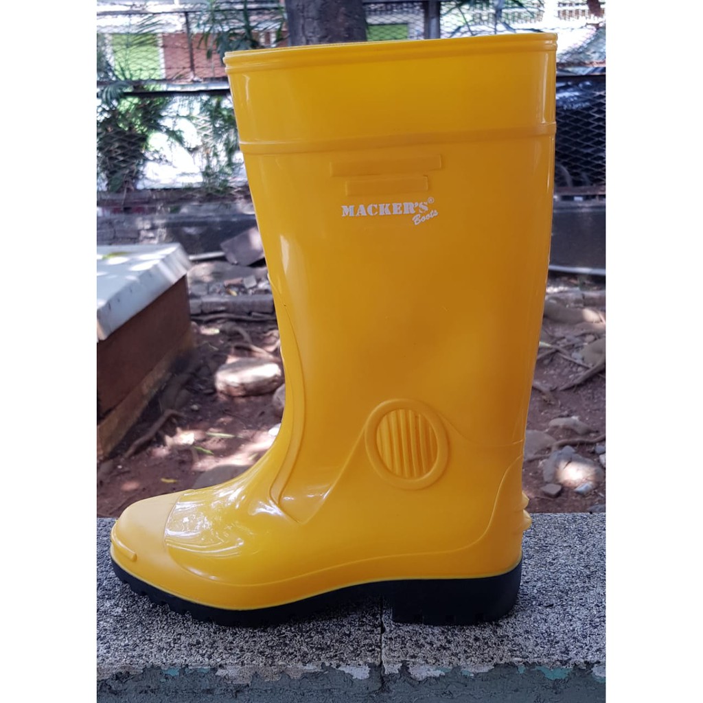 SEPATU BOOTS MACKERS SAFETY KUNING