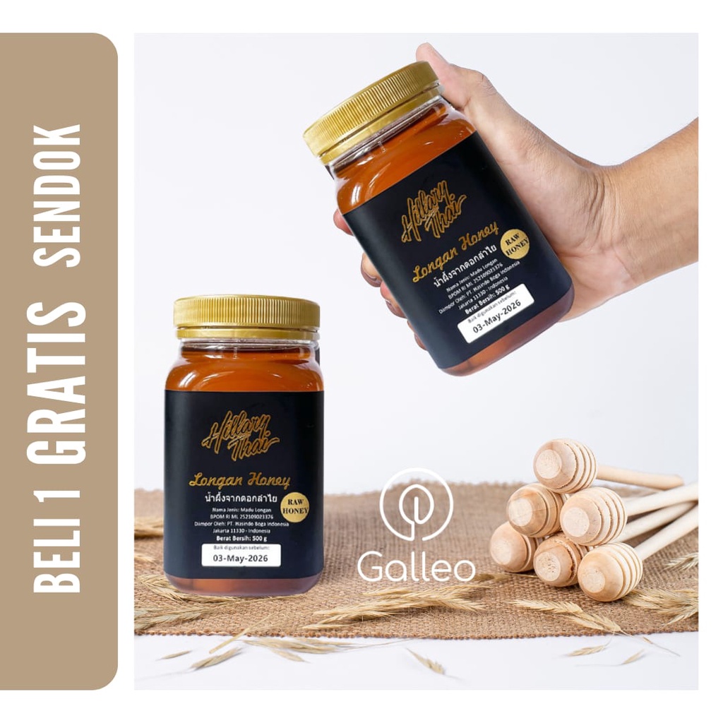 

MADU LONGAN Hillary Farm Thailand 500 gr