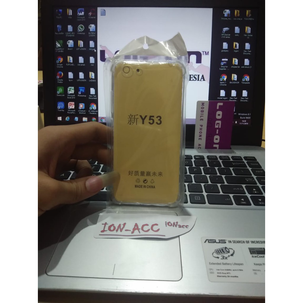 CASE ANTICRACK VIVO Y53 SILIKON ANTISHOCK BENING