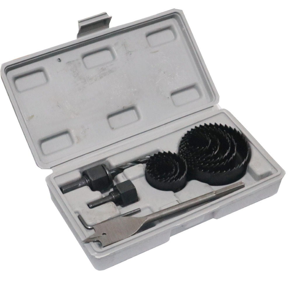 Hole Saw kit Set 13Pcs 11Pcs Hole Saw 13 pcs 11 pcs 6 pcs HoleSaw Hidroponik Gergaji Lubang kayu pvc hidropinik Set 13pcs