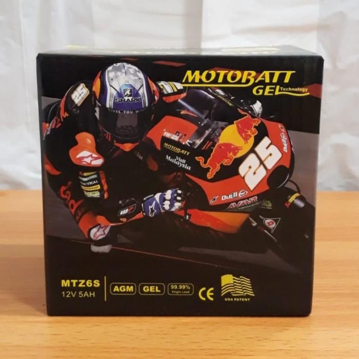 Aki motor Kawasaki KLX 150 Motobatt MTZ6S aki gel