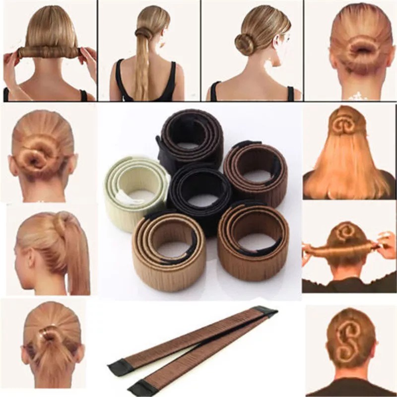 ALAT IKAT RAMBUT CEPOL PRAKTIS PENGIKAT RAMBUT INSTAN ANTI RIBET HAIR BUN MAKER MAGIC WANITA AKSESORIS RAMBUT SERBAGUNA SR102