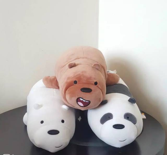 MOMBABY1 Laying Edition Kado Mainan Anak Boneka We Bare Bears