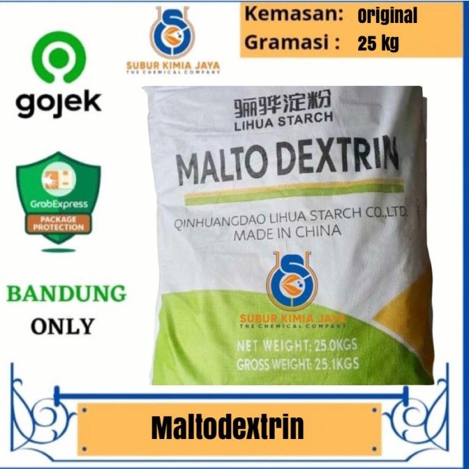 

Maltodextrin / Dextrin De 10-12 25 Kg Khusus Gojek Kode 270