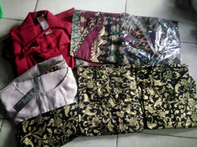 Maura Couple - Sania Ruffle Batik Couple Ori Ndoro Jowi Garansi Termurah Shopee - Batik Modern Solo