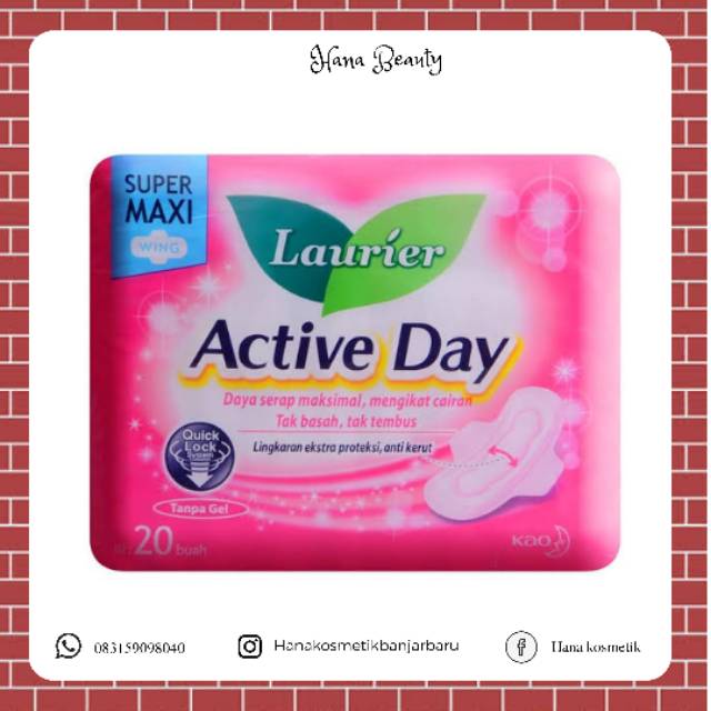 [LAURIER] PEMBALUT WANITA ACTIVE DAY