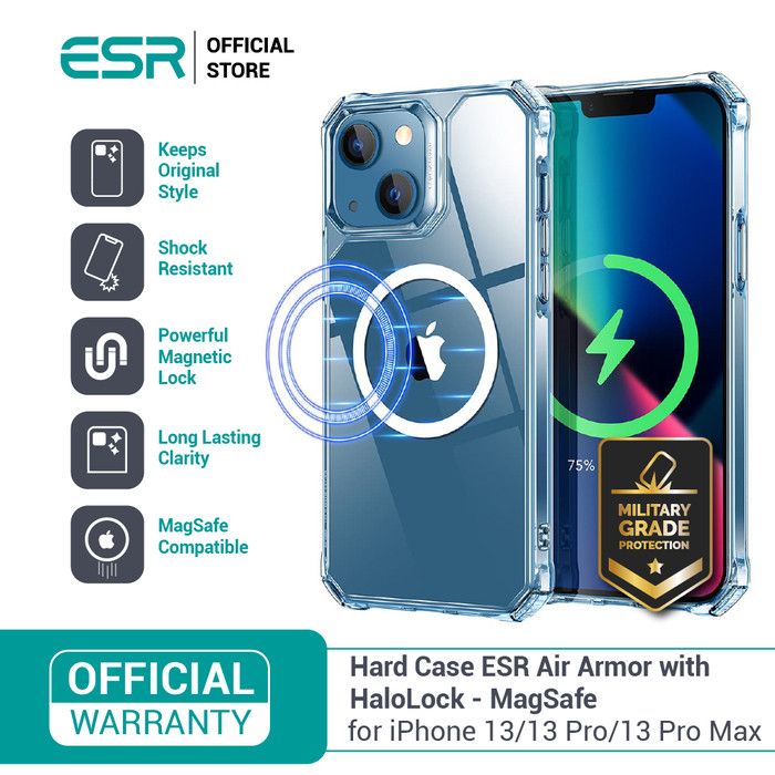 ESR iPhone 13 / 13 Pro / 13 Pro Max Air Armor Case with HaloLock Magnet - Original ESR - 501025 / 501026 / 501027