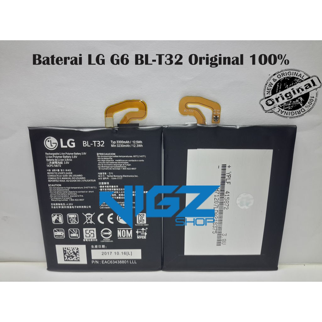 Baterai LG G6 BL-T32 Original 100%