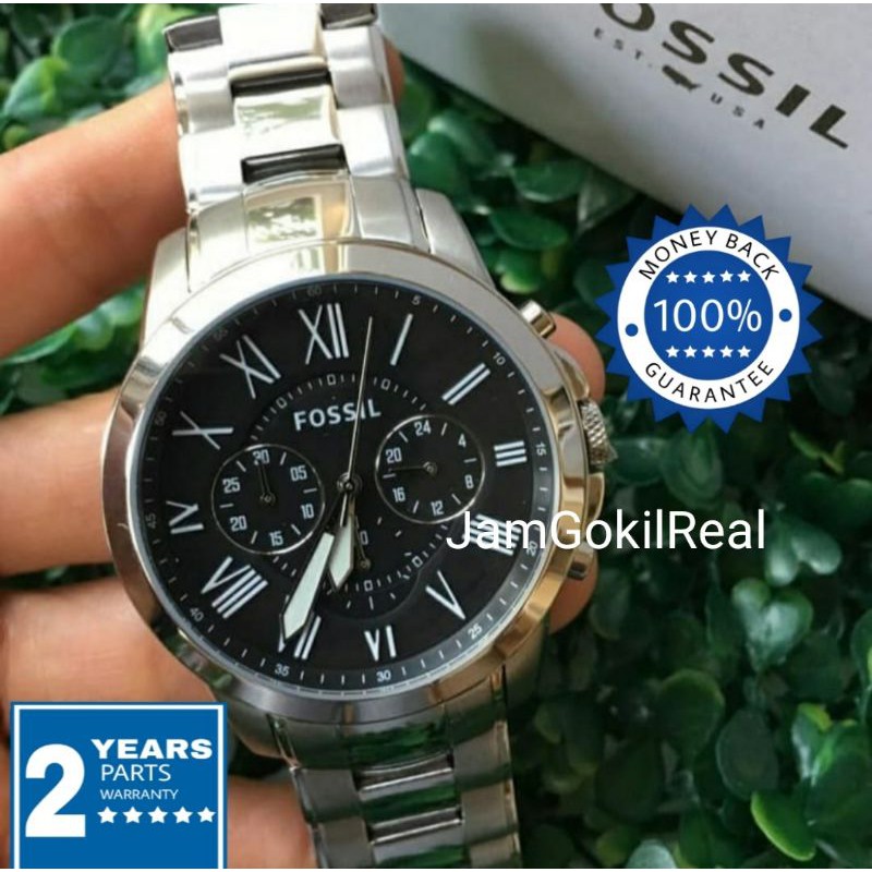 Jam Tangan Fossil Pria Original Garansi Resmi FS4736 Fullset Box