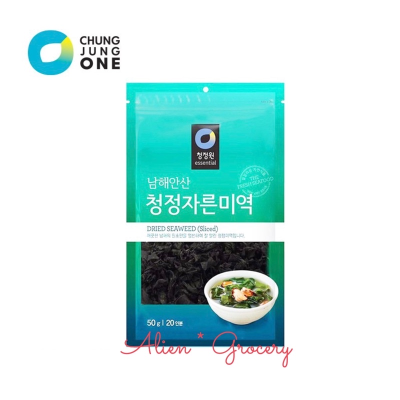 Dried Seaweed Rumput Laut Kering Miyeok Chung Jung One Won 50gr