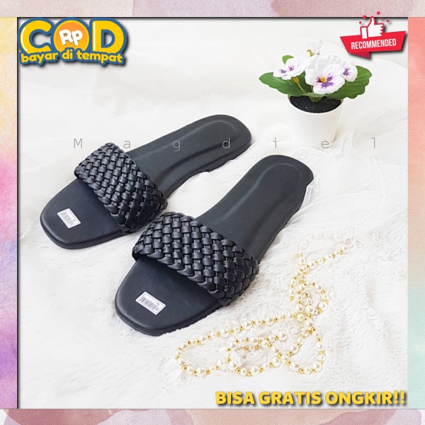Sndl Remaja Kekinian Kondangan Sendal Teplek Cwek Trendy Sandal Wanita Import Premium Sdl Cewek Mura