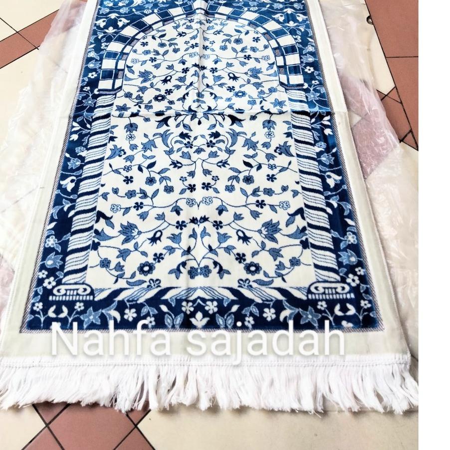 Sajadah Mahar Pernikahan Sajadah Turki Safatex Lurek Sajadah Turki Putih Kombinasi