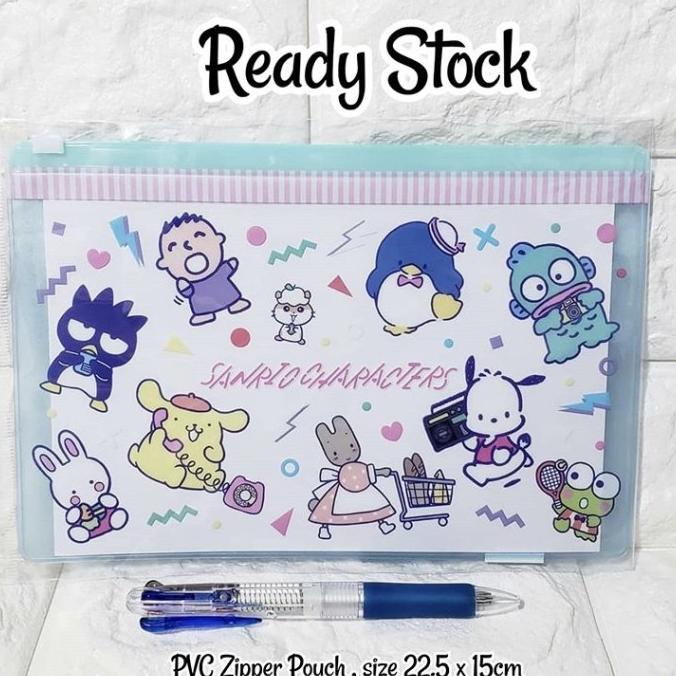 

TERLARIS Zipper Pouch PVC Sanrio Original Sanrio Characters/TEMPAT PENSIL AESTHETIC/TEMPAT PENSIL ANAK PEREMPUAN/TEMPAT PENSIL LUCU/TEMPAT PENSIL 3D/TEMPAT PENSIL TRANSPARAN/TEMPAT PENSIL LUCU/TEMPAT PENSIL KOREA/TEMPAT PENSIL KAIN/TEMPAT PENSIL
